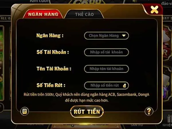 Hướng dẫn top 3 cách nạp tiền game bài nhanh nhất