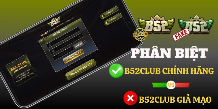 Phân biệt B52 chính hãng và giả mạo qua giao dịch tài chính